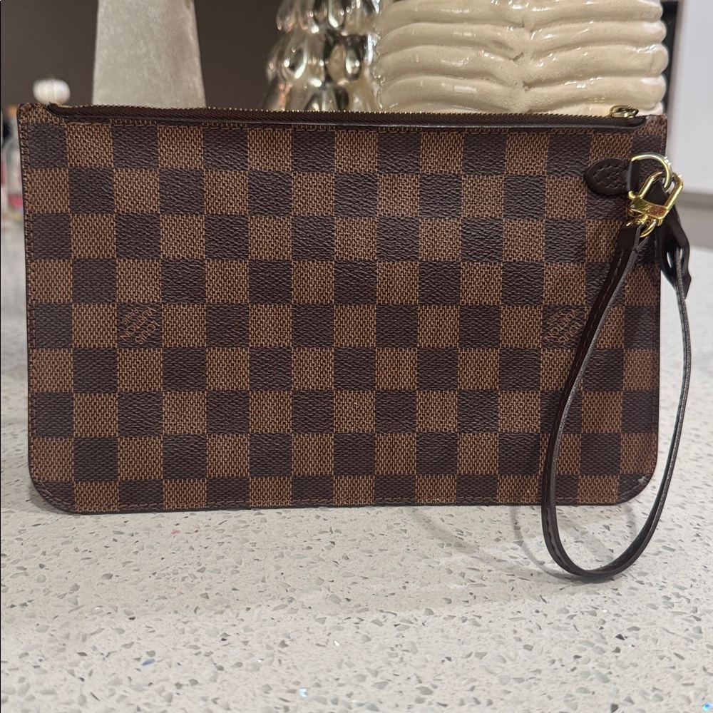 🤎LOUIS VUITTON Damier Ebene Neverfull MM GM Pochette